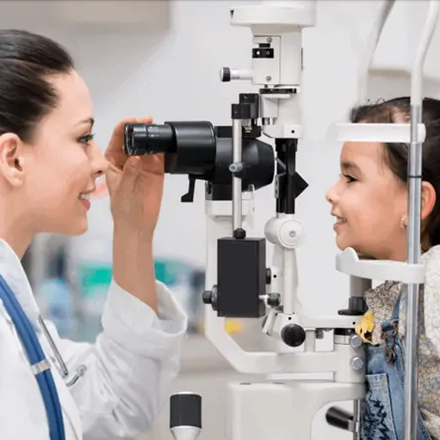 pediatric eye exam in Highland
